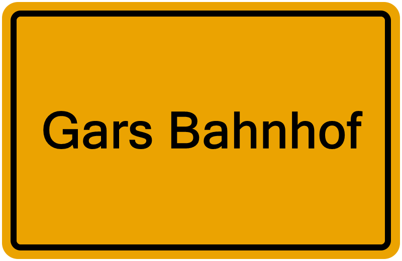Handelsregisterauszug Gars Bahnhof